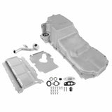 Hooker performance muffler aluminum fits-1988-2000-gmc-c2500-holley-gm-lt-swap-oil-pan-4wd-truck-off-road-302-24