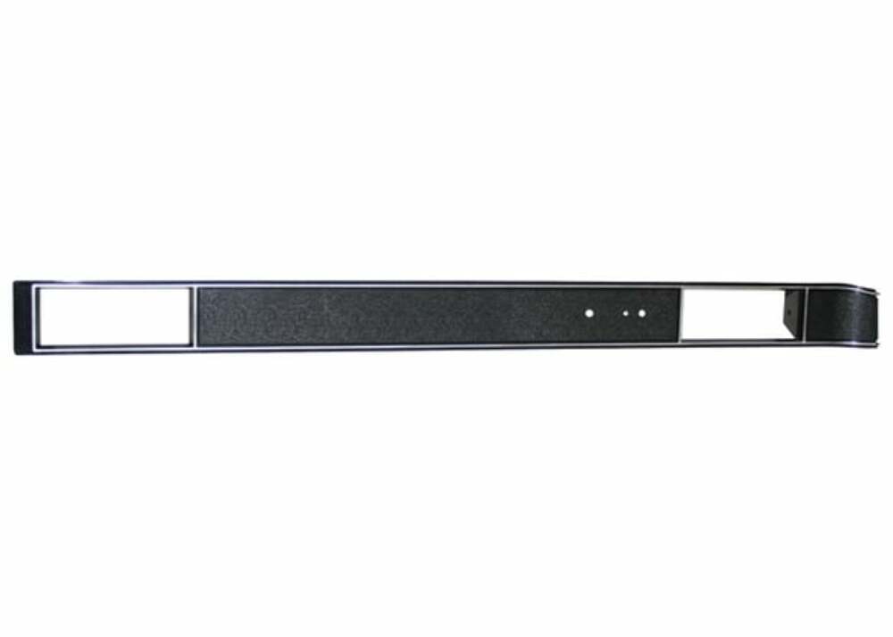t Fits 1988-91 Blazer Dash Pad Molding-With A/C-Black / Argent DPM87ACBLKSILVER Brothers Trucks