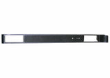 t Fits 1988-91 Blazer Dash Pad Molding-With A/C-Black / Argent DPM87ACBLKSILVER Brothers Trucks