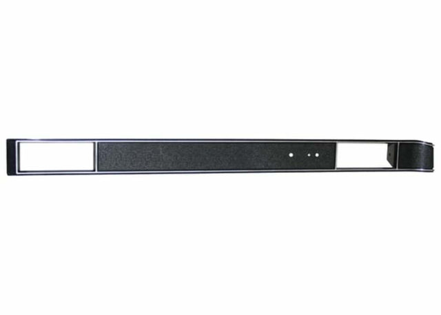 t Fits 1988-91 Blazer Dash Pad Molding-With A/C-Black / Argent DPM87ACBLKSILVER Brothers Trucks