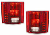 1988-91 Blazer Led Taillamp Assemblies-Fleetside-Deluxe-Pair LED87FD
