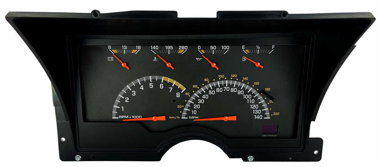 t Fits 1988-94 Chevrolet Truck OBS w/Gear Position Indicator CT88DOE06 Classic Instruments
