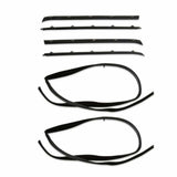 1989-1991 Chevrolet R1500 Suburban; Window Channel Set - Front Door