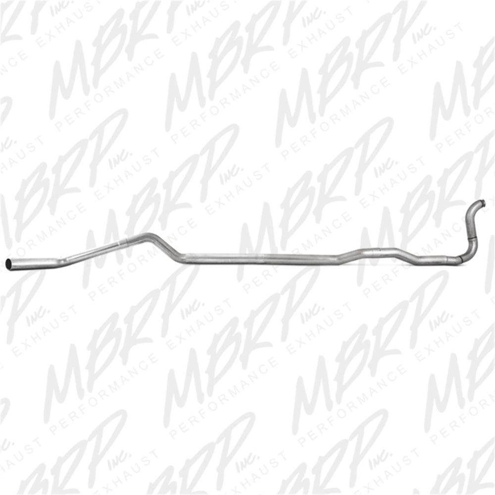 t Fits 1989-1993 Dodge W250 4" Turbo Back Single Side (4WD) no Muffler-S6150PLM MBRP Exhaust