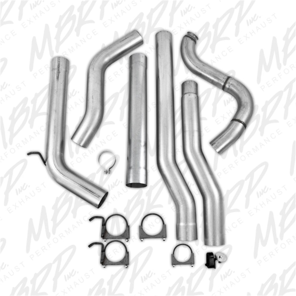 t Fits 1989-1993 Dodge W250 4" Turbo Back Single Side (4WD) no Muffler-S6150PLM MBRP Exhaust