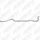 MBRP turbo-back exhaust system fits 1989-1993 Dodge single side exit aluminized steel S6150P 4 inch inlet/outlet