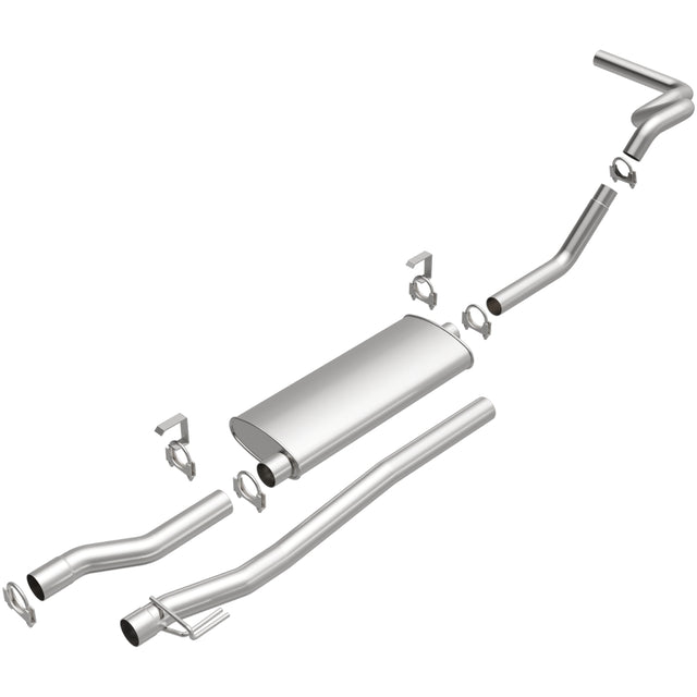 Fits 1989-1993 GMC K2500 Direct-Fit Replacement Exhaust System 106-0474 aluminized steel