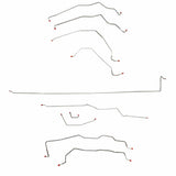 Complete Brake Line Kit for 1989-1991 Chevy V3500, , Crew Cab w/ , Dually Axle No ABS long bed stainless steel