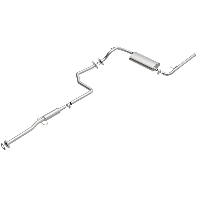 Fits 1990-1991 Honda Civic 1.5L Direct-Fit Replacement Exhaust System 106-0353 aluminized steel
