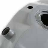 Hooker performance muffler fits-1990-97-ford-f-150-long-bed-18-2-gallon-stock-replacement-fuel-tank-19-544