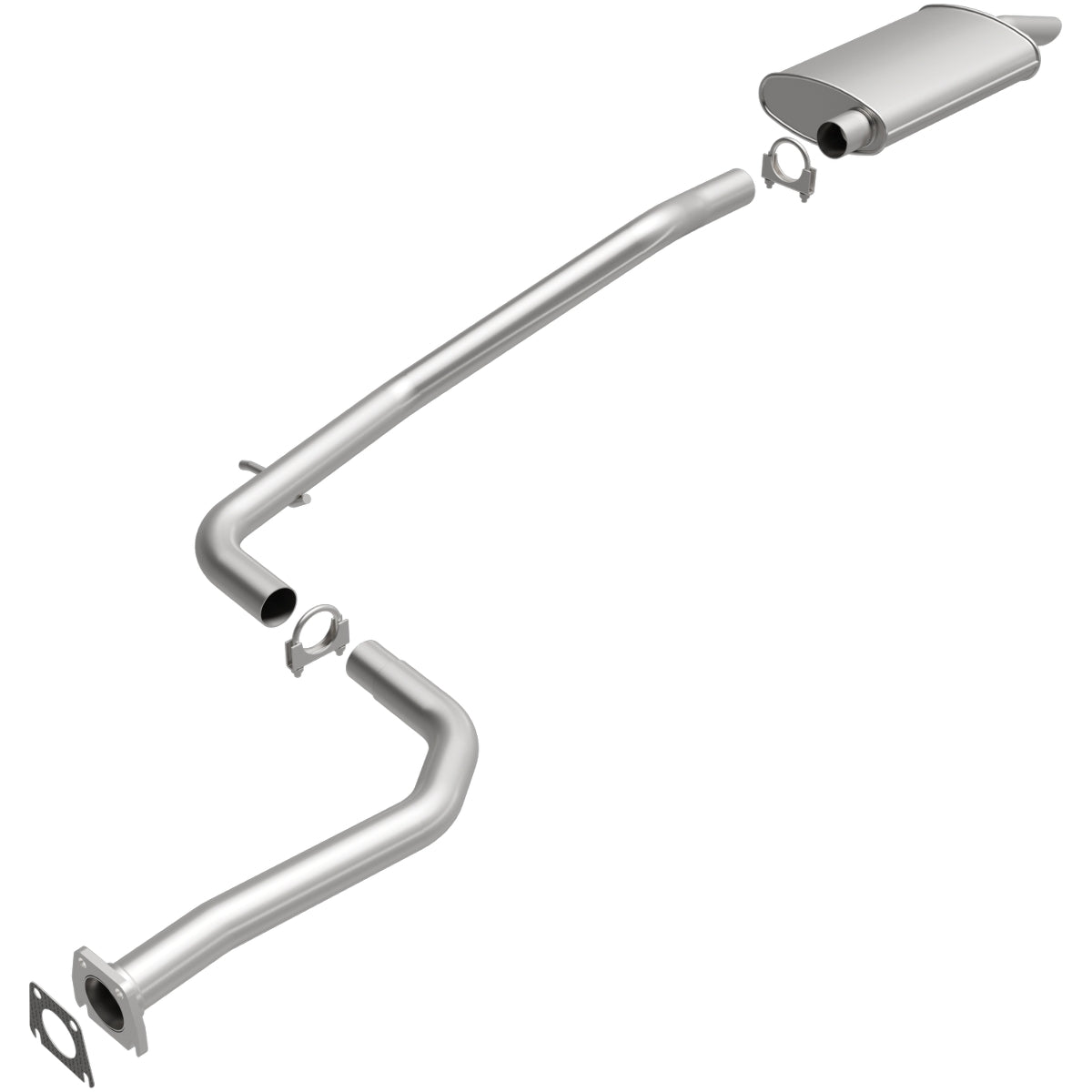 Fits 1991-1992 Oldsmobile Cutlass Ciera Direct-Fit Replacement Exhaust 106-0458 aluminized steel