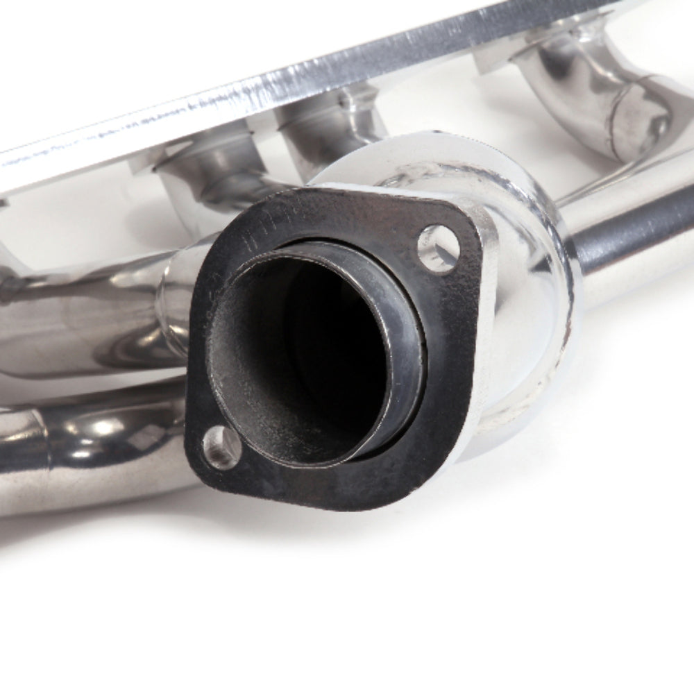 Fits 1991-1999 Jeep 4.0L 1-1/2 Shorty Exhaust Header-Silver-40520 for 1991-1999 Jeep Wrangler ceramic coated polished