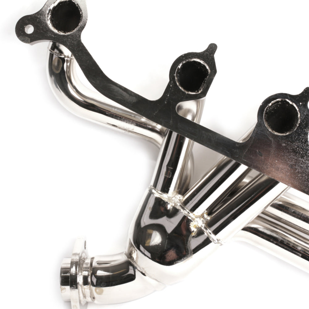 Fits 1991-1999 Jeep 4.0L 1-1/2 Shorty Exhaust Header (Titanium Ceramic)-4052 for 1991-1999 Jeep Wrangler ceramic coated polished