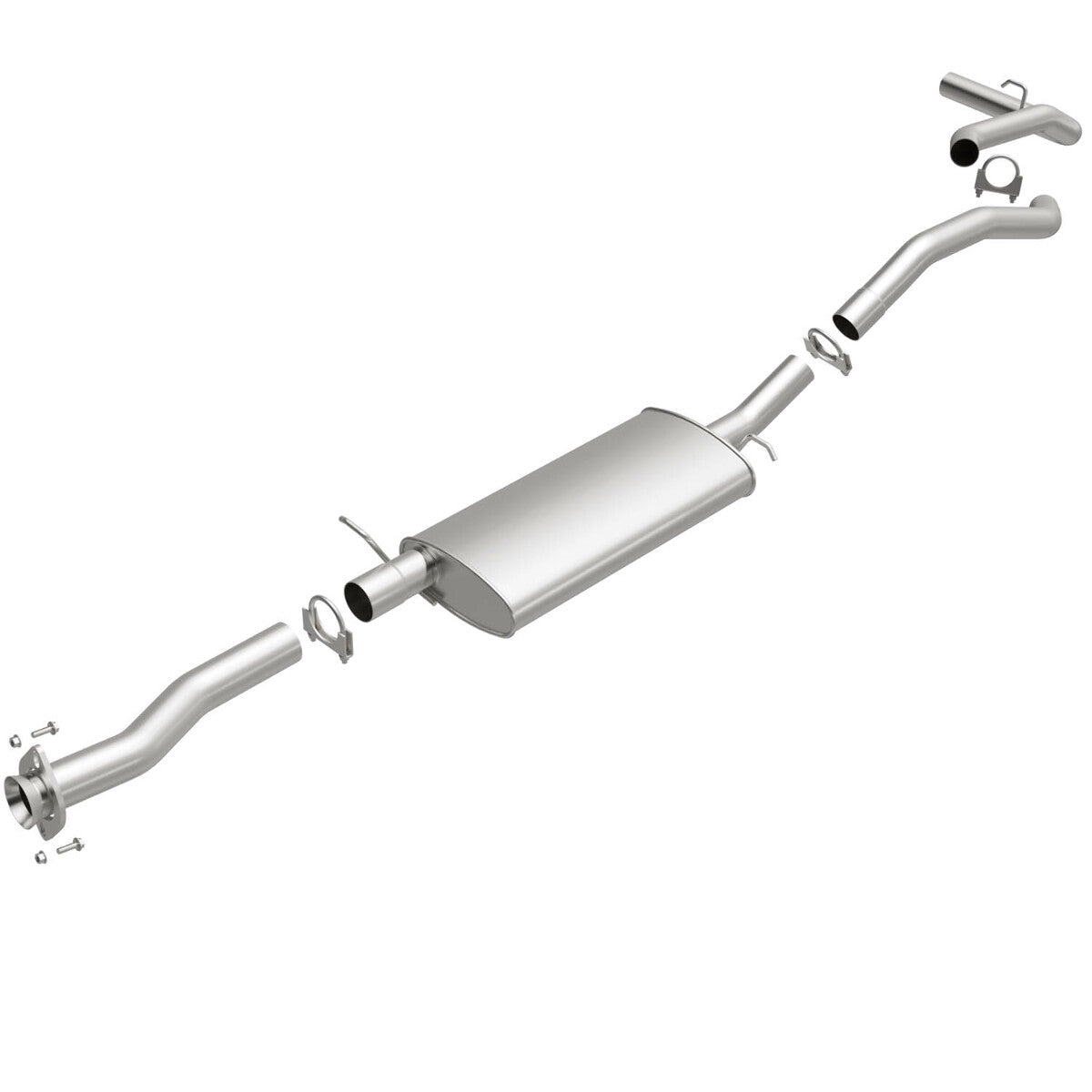 Fits 1992-1993 Chevy S10 Direct-Fit Replacement Exhaust System 106-0490 steel