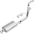Fits 1993-1998 Jeep Direct-Fit Replacement Exhaust System 106-0730 aluminized steel
