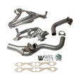 t Fits 1994-1995 GM Lt-1 Single Cat 1-5/8 Shorty Headers-Silver Ceramic-15670 BBK Performance