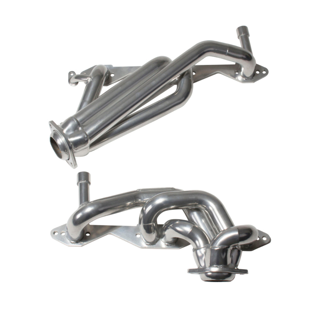 t Fits 1994-1995 GM Lt-1 Single Cat 1-5/8 Shorty Headers-Silver Ceramic-15670 BBK Performance