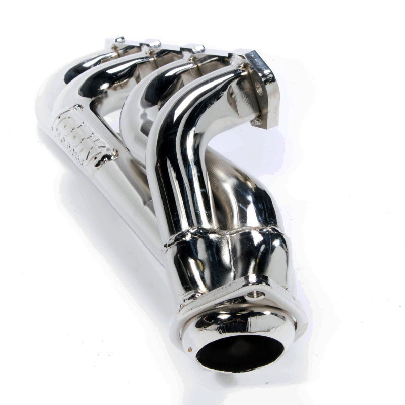 Fits 1994-1995 Mustang 5.0 1-5/8 Shorty Un Equal Length Headers-1525 ceramic coated polished