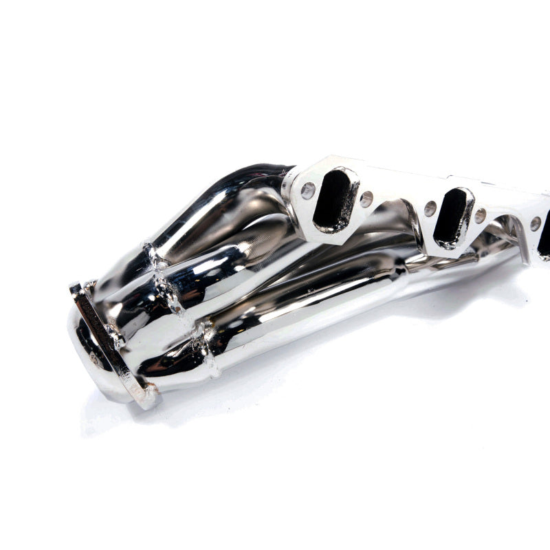 Fits 1994-1995 Mustang 5.0 1-5/8 Shorty Un Equal Length Headers-1525 ceramic coated polished