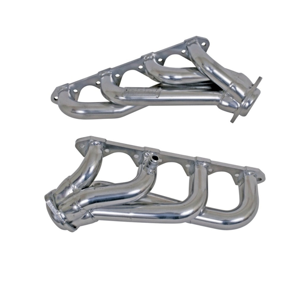 t Fits 1994-1995 Mustang 5.0 1-5/8 Shorty Un Equal Length Headers-Silver-15250 BBK Performance
