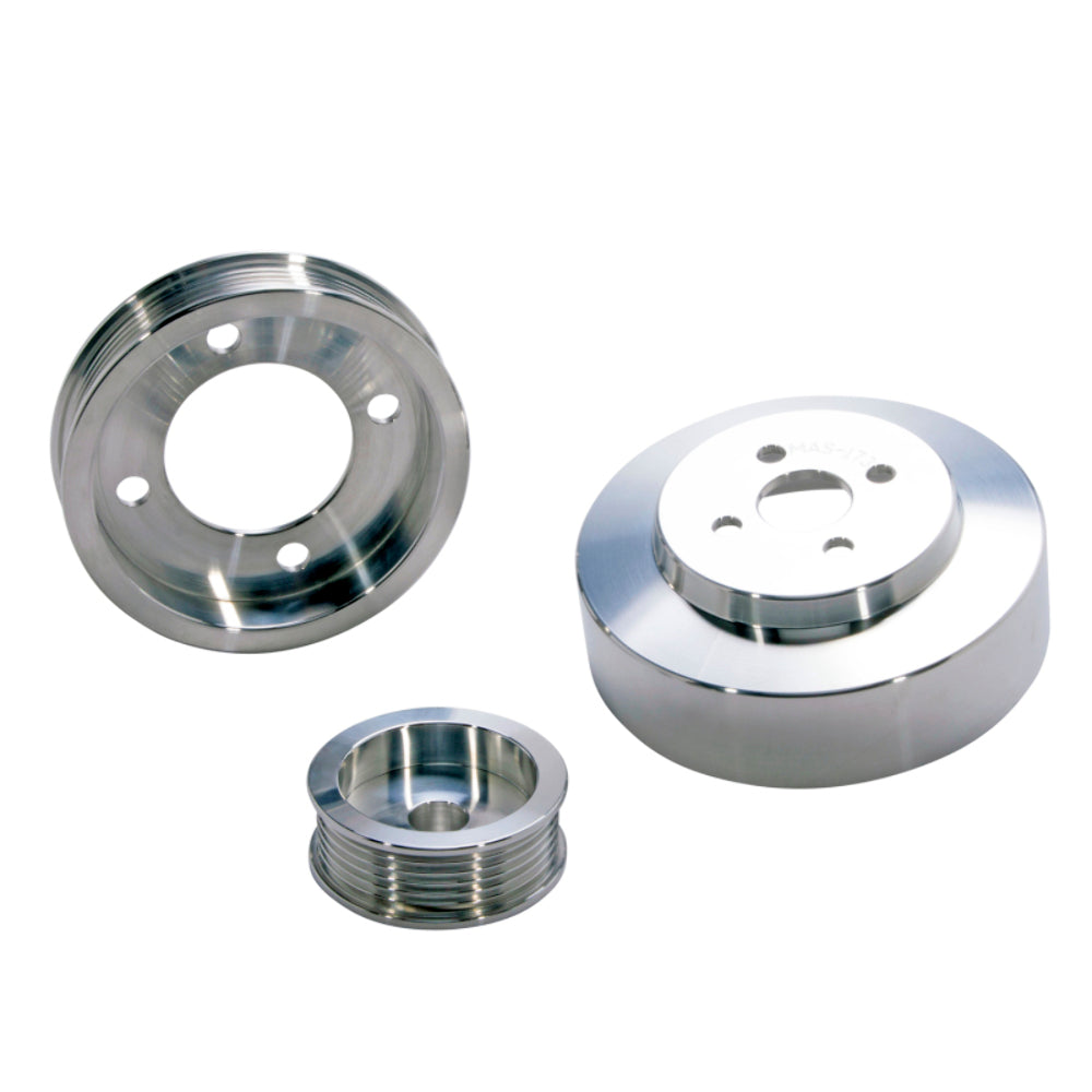 Fits 1994-1995 Mustang 5.0 3 Pc Performance Under Drive Pulley (Billet)-1554