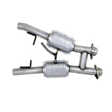 Fits 1994-1995 Mustang GT 2.5 Full H Pipe w/High Flow Catalytic Converters-1563