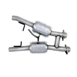 Fits 1994-1995 Mustang GT 2.5 Full H Pipe w/High Flow Catalytic Converters-1563