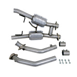 Fits 1994-1995 Mustang GT 2.5 Full H Pipe w/High Flow Catalytic Converters-1563