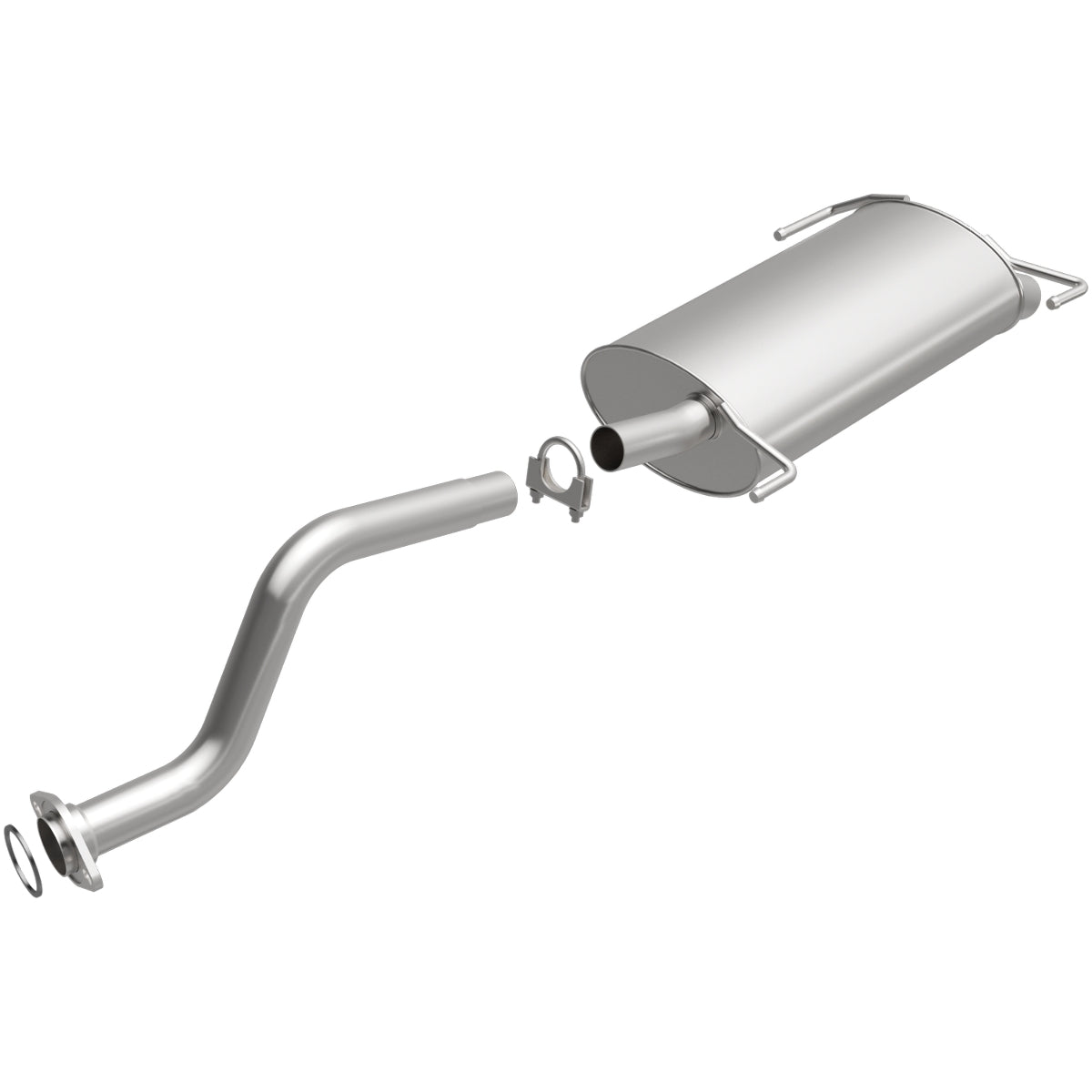 Fits 1994-1996 Toyota Previa 2.4L Direct-Fit Replacement Exhaust System 106-0372 aluminized steel