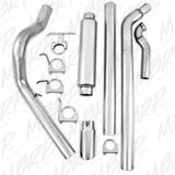 MBRP turbo-back exhaust system fits 1994-1997 Ford F-350 single side exit aluminized steel S6218AL