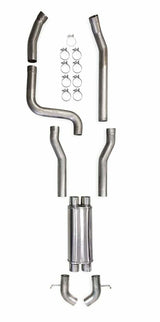 t Fits 1994-2004 Chevrolet S10; LS Swap Cat-Back Exhaust System with - 705014152RH Hooker BlackHeart