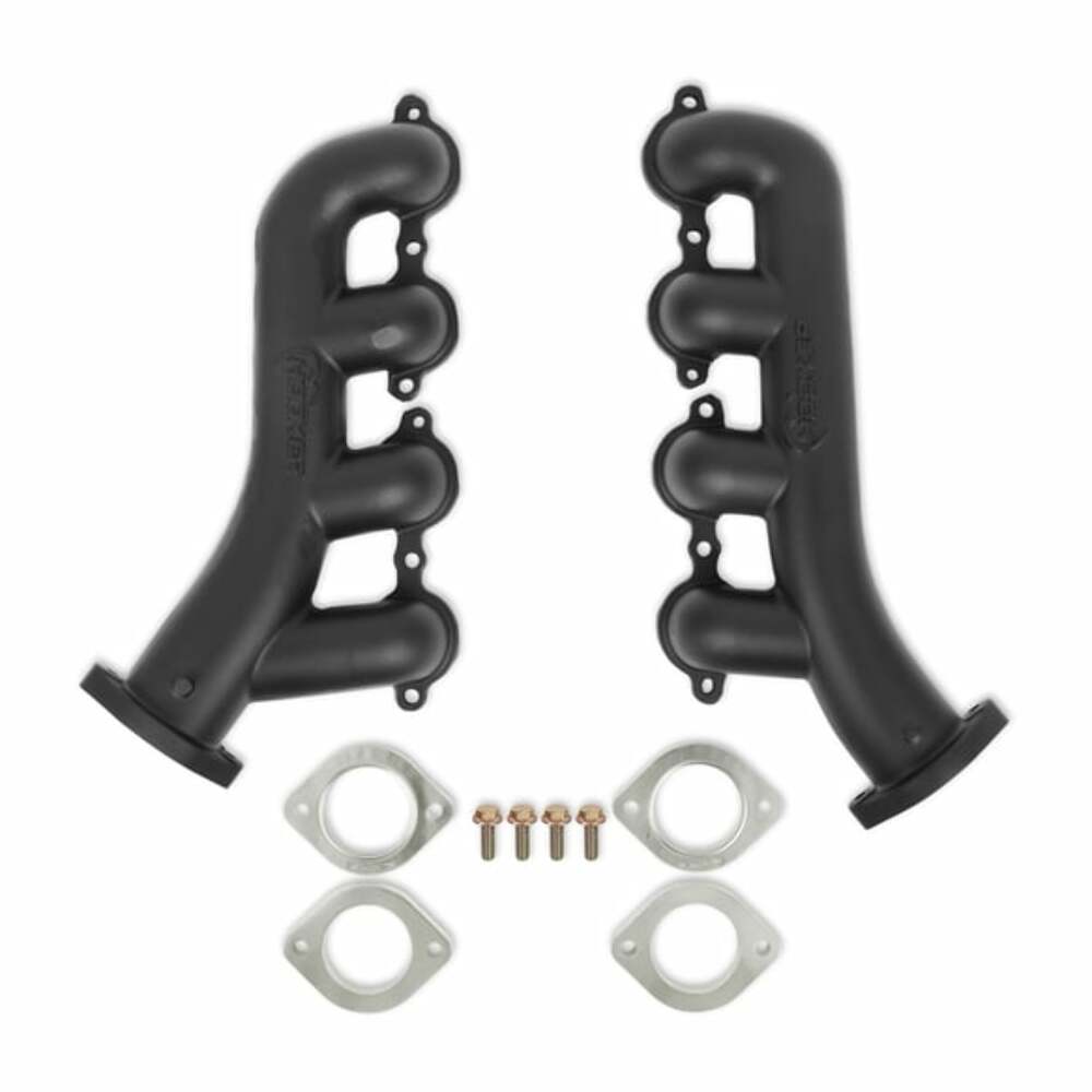 Hooker BlackHeart Fits 1994-2004 Chevrolet S10; LS Swap Exhaust Manifolds for 1994-2004 Chevy Sierra black stainless steel BHS593