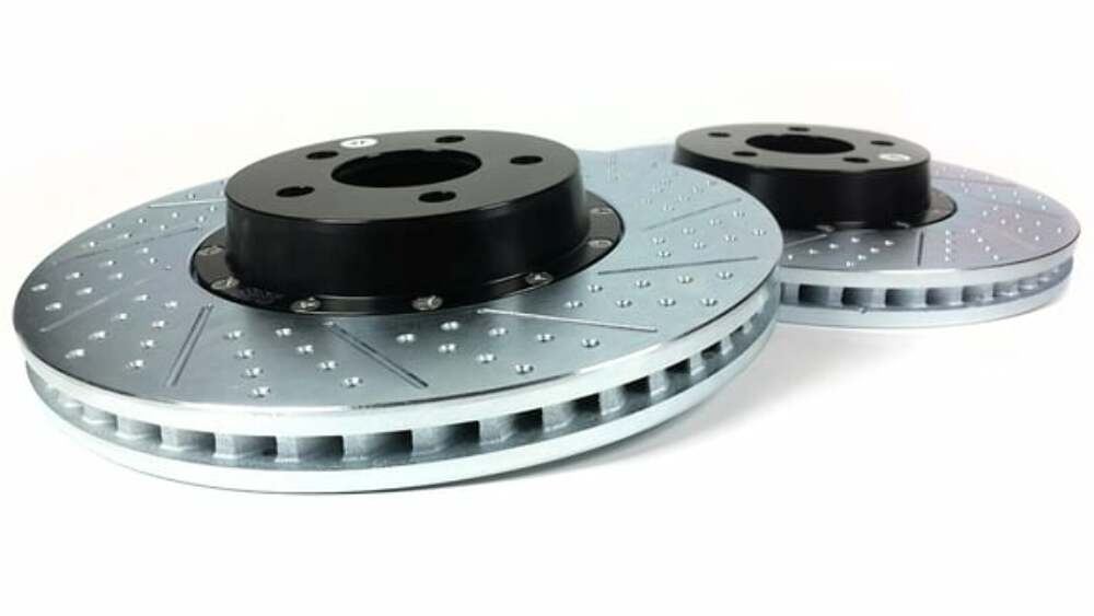 Fits 1994-2004 Ford Mustang Base Eradispeed Rotors 2262011 drilled