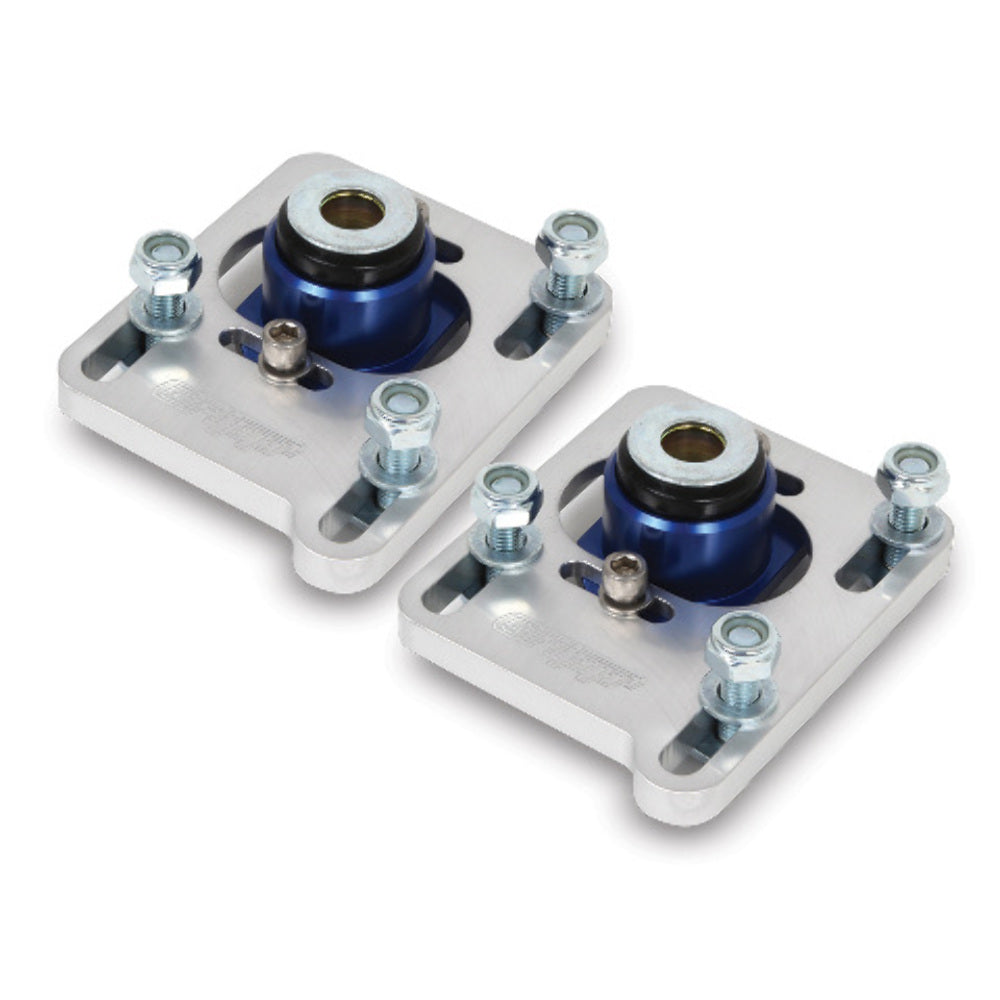 t Fits 1994-2004 Mustang Front Caster Camber Plate Kit (Cnc Billet Aluminum)-2527 BBK Performance