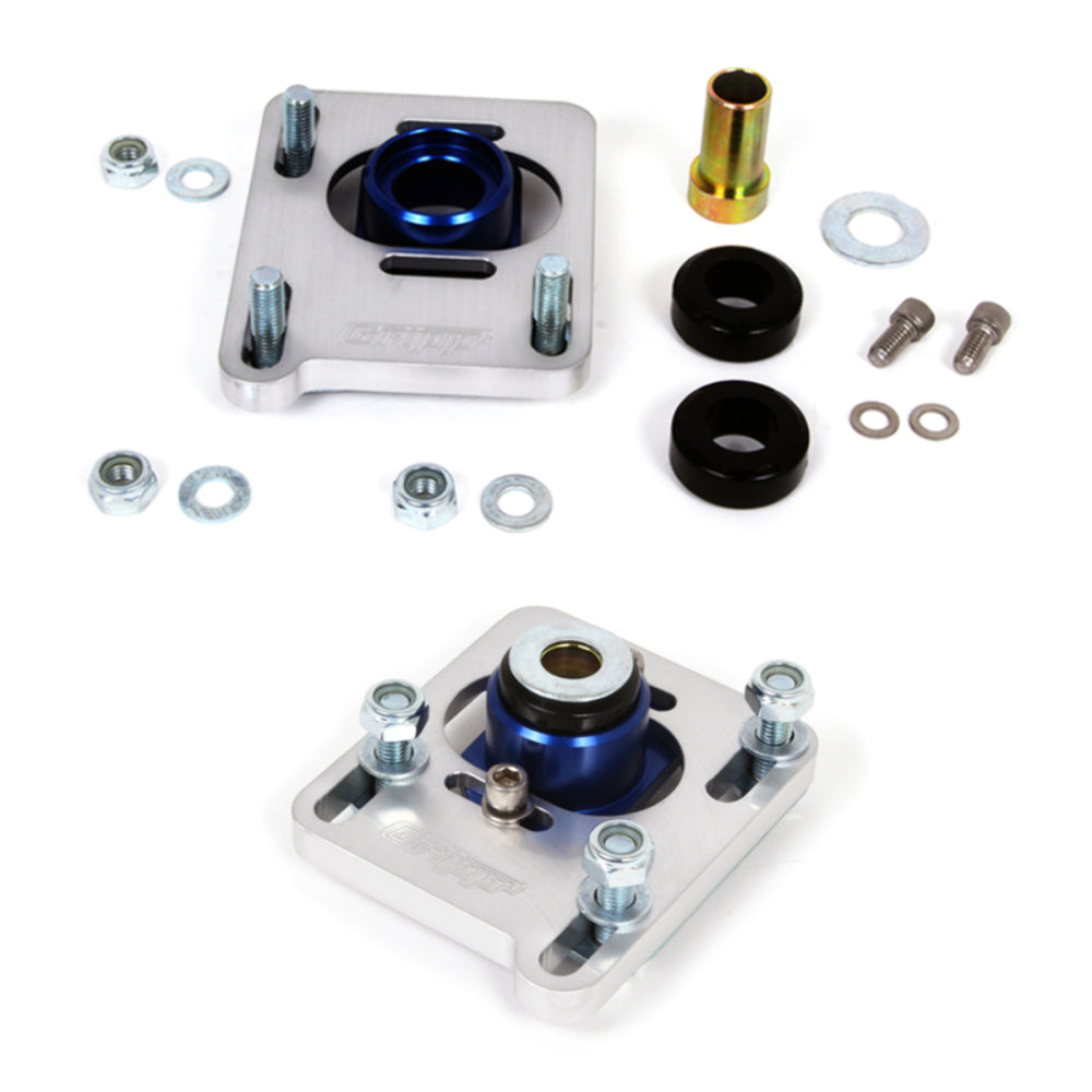t Fits 1994-2004 Mustang Front Caster Camber Plate Kit (Cnc Billet Aluminum)-2527 BBK Performance