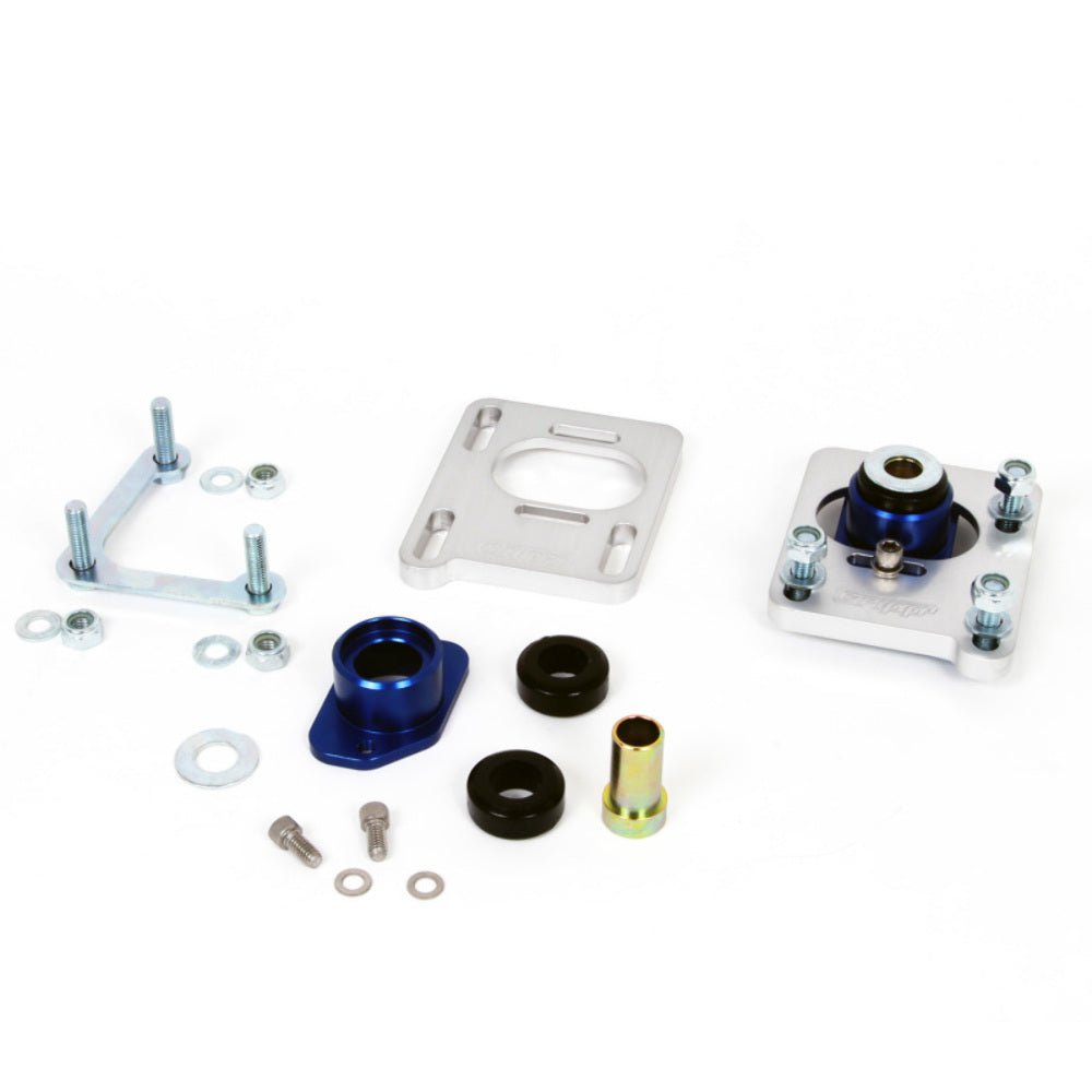 t Fits 1994-2004 Mustang Front Caster Camber Plate Kit (Cnc Billet Aluminum)-2527 BBK Performance