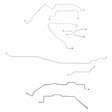 Complete Brake Line Kit for 1995-1900 GM 2500/3500 Truck RegCab/, non-Dually Axle ABS 2WD short bed stainless steel