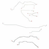 Complete Brake Line Kit for 1995-1900 GM 2500/3500 Truck RegCab/, non-Dually Axle ABS 2WD short bed stainless steel