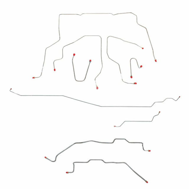t Fits 1995-98 GM 1500 Truck, 4WD, Reg Cab w/ Short Bed, non-Dually Axle CBK0342SS Fine Lines