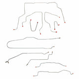 Complete Brake Line Kit for 1995-1999 Chevy K1500 Suburban ABS 4WD stainless steel