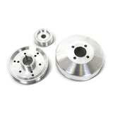 Fits 1996-01 Mustang GT/Cobra 3 Pc Performance Under Drive Pulley (Billet)-1555 for 1996-1901 Mustang