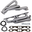 Fits 1996-1999 Chevrolet/GM Truck Suv 5.0/5.7L 1-5/8 Shorty Exhaust Headers-4007 for 1996-1999 Chevy ceramic coated polished