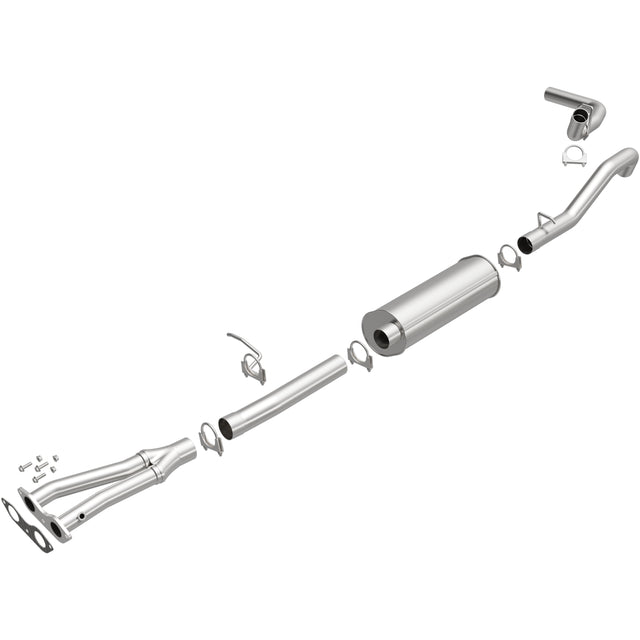 Fits 1996-1999 GMC C1500 Direct-Fit Replacement Exhaust System 106-0472 steel