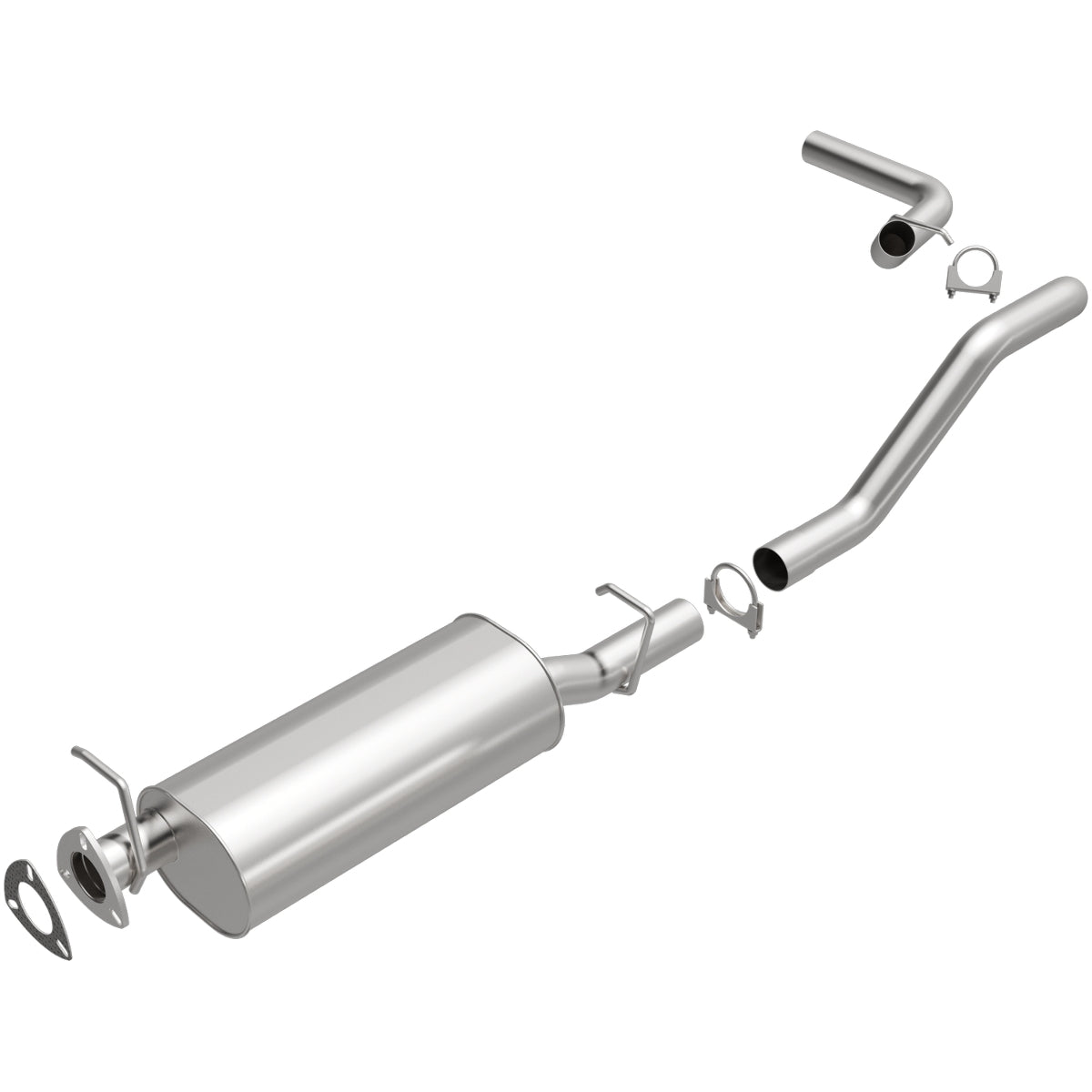 Fits 1996-1999 GMC Savana 1500 Direct-Fit Replacement Exhaust System 106-0703 aluminized steel