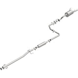Fits 1996-2000 Honda Civic 1.6L Direct-Fit Replacement Exhaust System 106-0034 aluminized steel