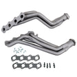 Fits 1996-2004 Mustang 4.6L 2V GT/Bullit 1-5/8 Long Tube Headers-1541 for 1996-2004 Ford Mustang chrome