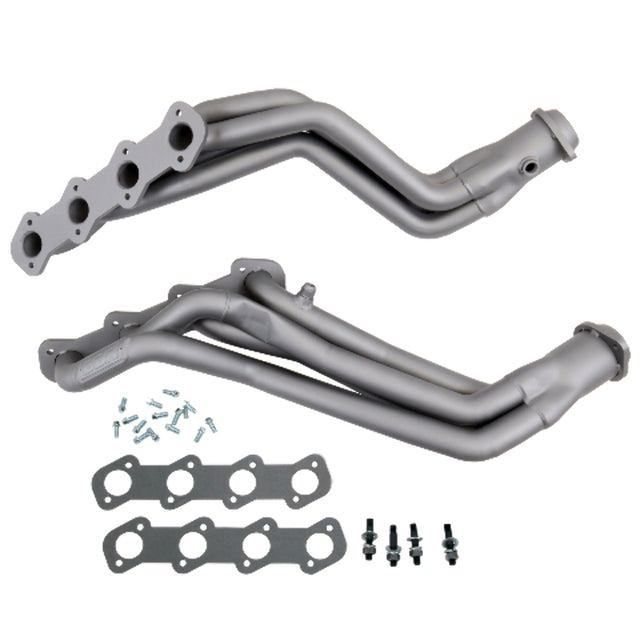 Fits 1996-2004 Mustang 4.6L 2V GT/Bullit 1-5/8 Long Tube Headers-1541 for 1996-2004 Ford Mustang chrome