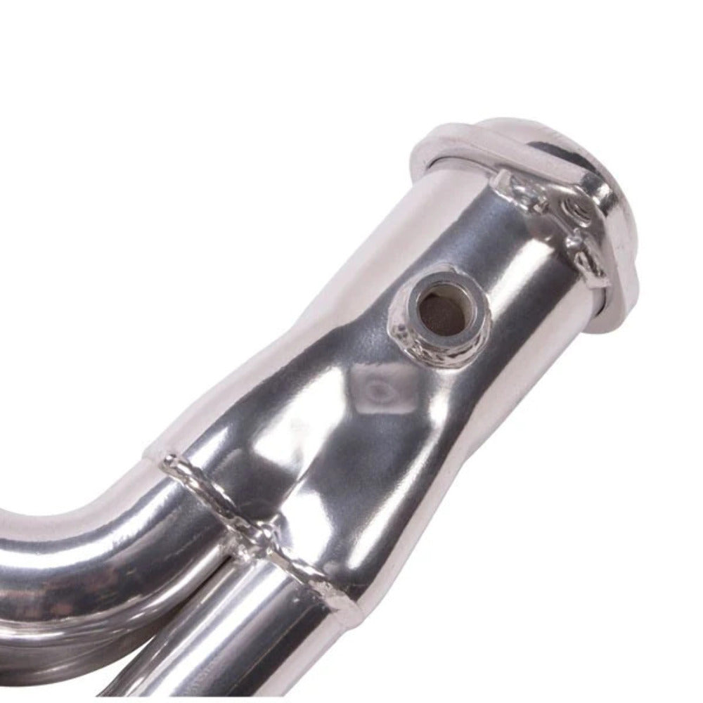 Fits 1996-2004 Mustang 4.6L 2V GT/Bullit 1-5/8 Long Tube Headers-Silver-15410 for 1996-2004 Ford Mustang ceramic coated polished