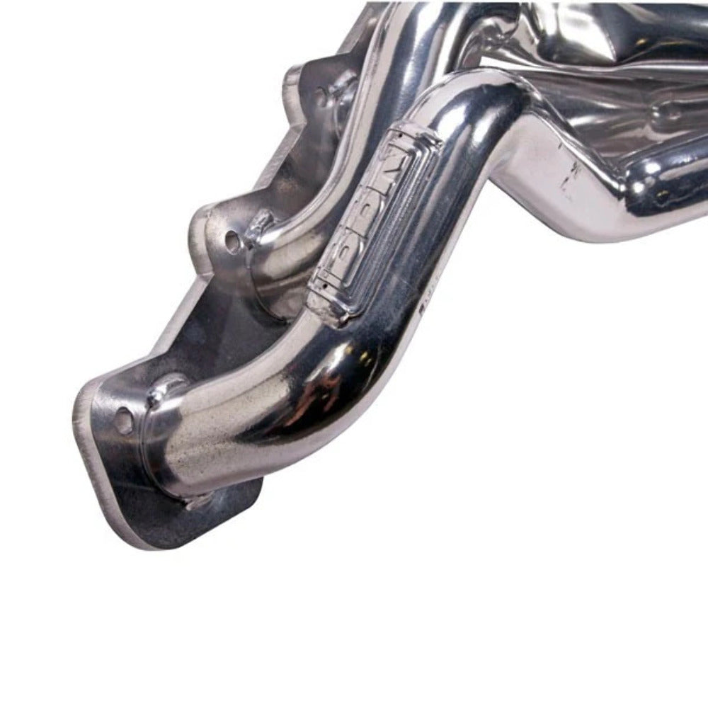 Fits 1996-2004 Mustang 4.6L 2V GT/Bullit 1-5/8 Long Tube Headers-Silver-15410 for 1996-2004 Ford Mustang ceramic coated polished