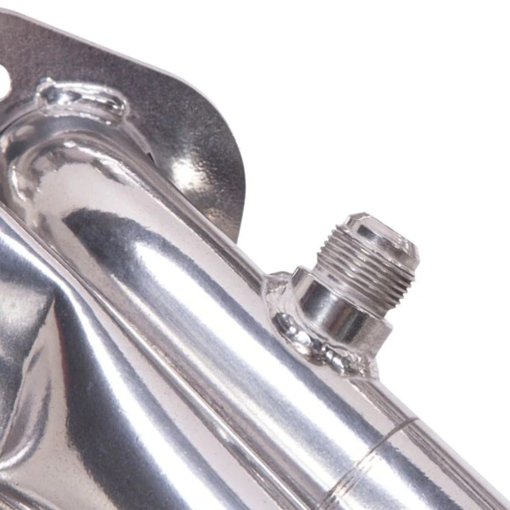 Fits 1996-2004 Mustang 4.6L 2V GT/Bullit 1-5/8 Long Tube Headers-Silver-15410 for 1996-2004 Ford Mustang ceramic coated polished